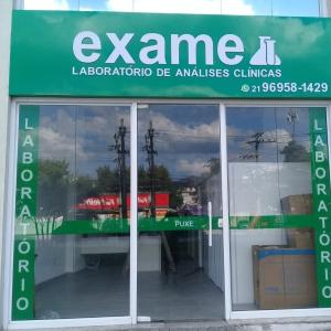 Letreiro em ACM + Informações em PVC expandido branco 15mm ACM M2   Letreiro em ACM fixado em estrutura metálica + Logo e informações em PVC expandido branco 15mm recorte eletrônico Instalação acima de 3m sob consulta de preço - Legalização do letreiro por conta do cliente